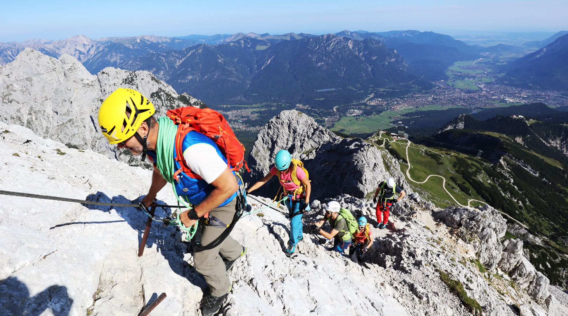 alpspitz klettersteig tour